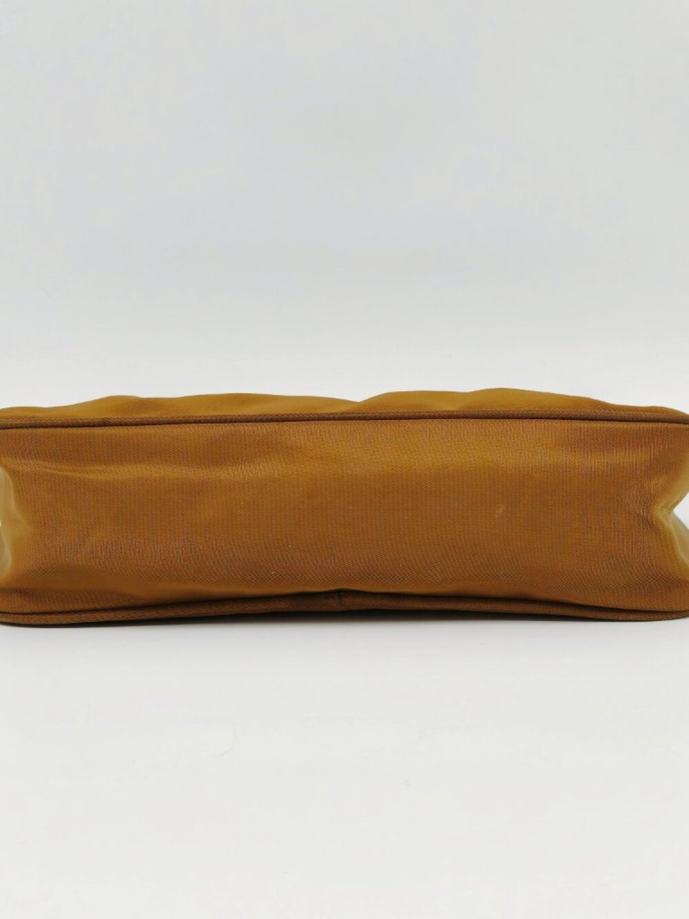 PRADA Vintage Nylon Mini Shoulder Bag Brown Accessory Pouch 2000s Y2K - Picture 10 of 14